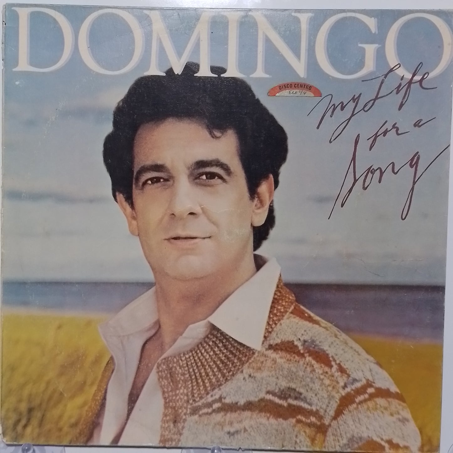 lp placido domingo My Life For A Song made peru 1983 clasico