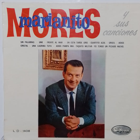 lp marianito mores y sus canciones made peru 1970 tango folk