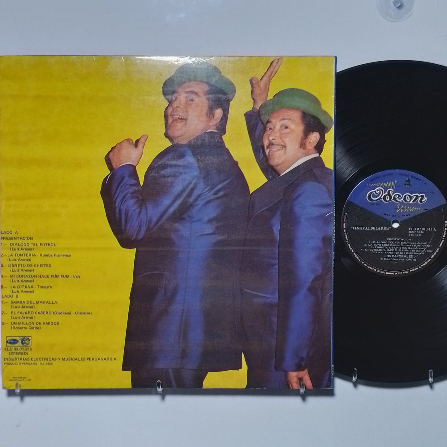 lp los caporales festival de la risa made peru 1976 comedia