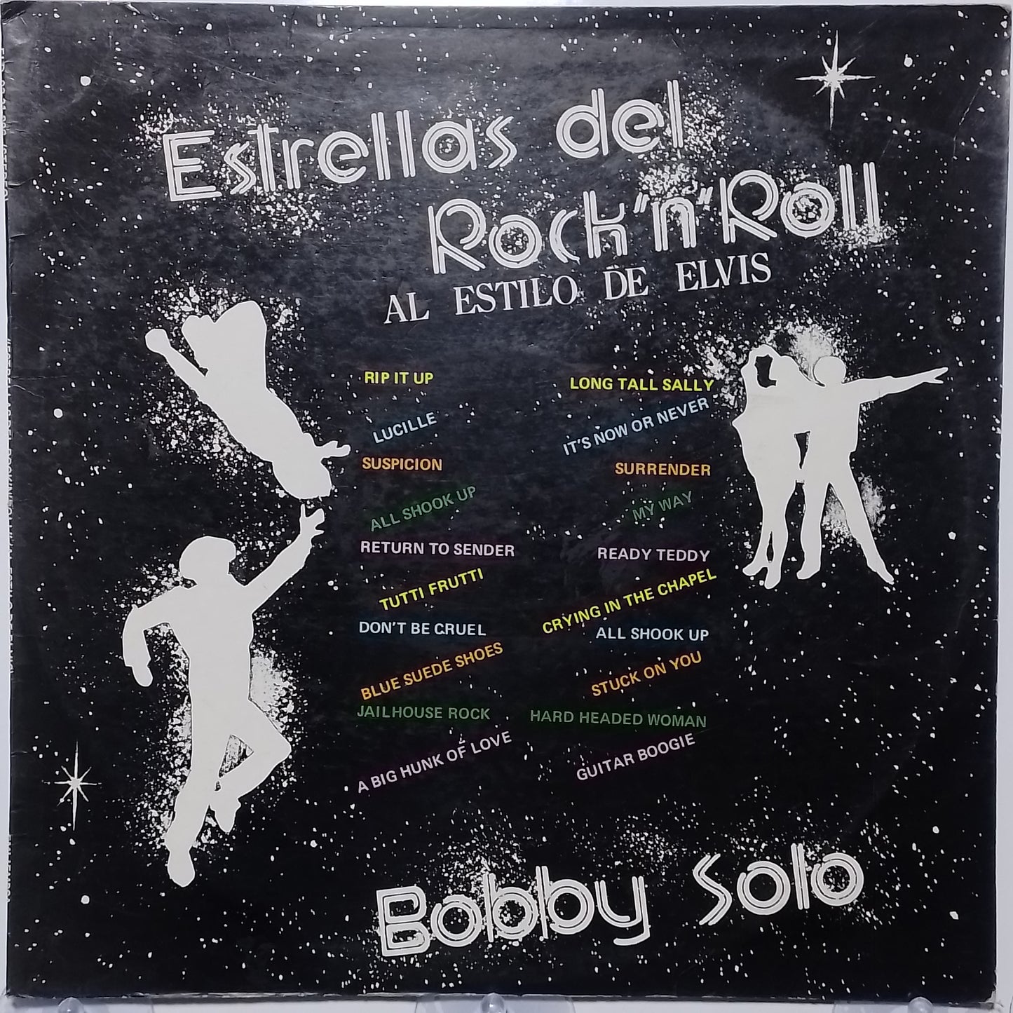 lp Bobby Solo With The Blue Bops Estrellas Del Rock N Roll made peru 1981 rock