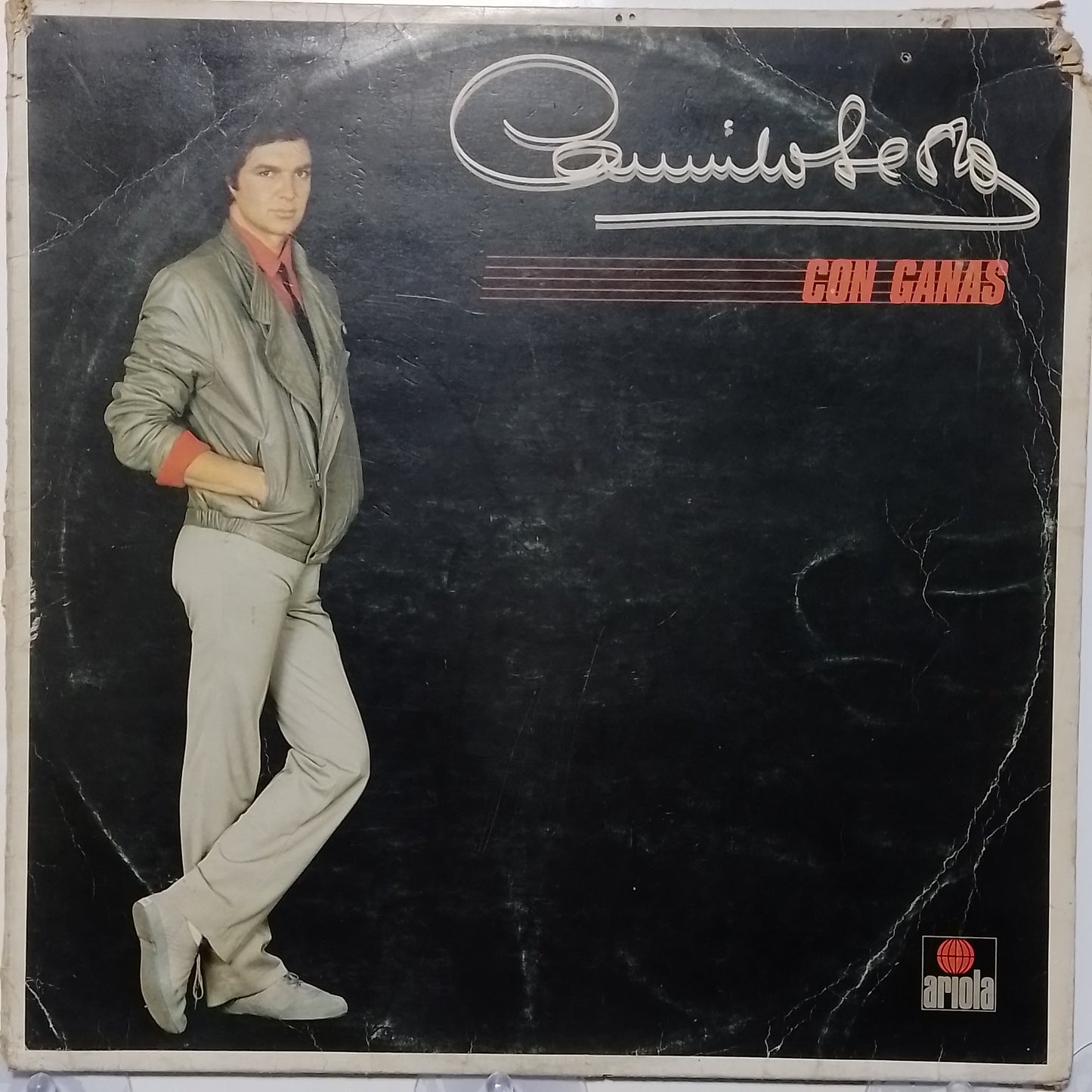 lp Camilo Sesto Con Ganas made peru 1982 pop balada