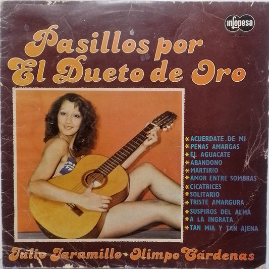 lp julio jaramillo olimpo cardenas pasillos por el dueto de oro made peru 1981 bolero latin