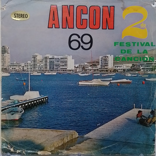 lp Ancon 1969 2do Festival De La Cancion Pedro Miguel Y Sus Maracaibos Rulli Rendo varios made peru 1969 latin balada