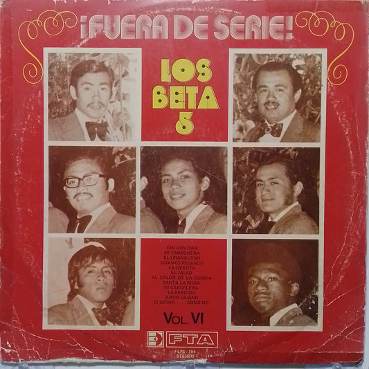 lp Los Beta 5 Fuera De Serie made peru 1974 tropical cumbia