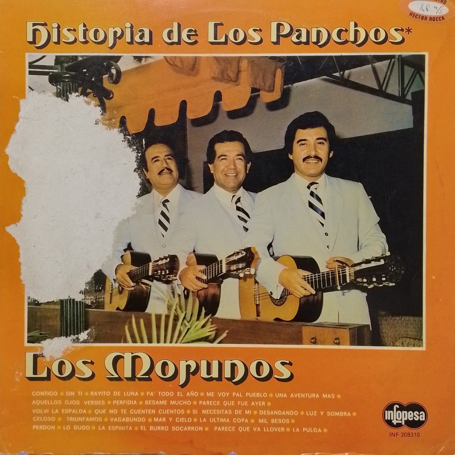 lp los morunos historia de los panchos made peru 1980 criollo folk