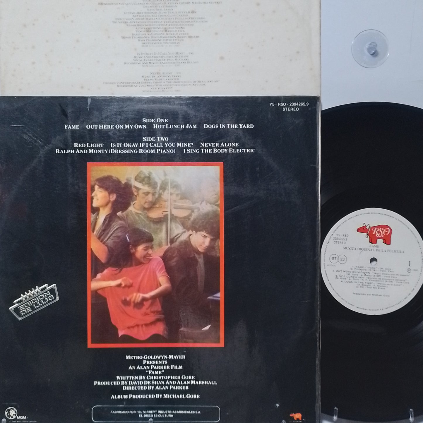 lp fame soundtrack pelicula made peru 1980 gatefold con insert soundtrack