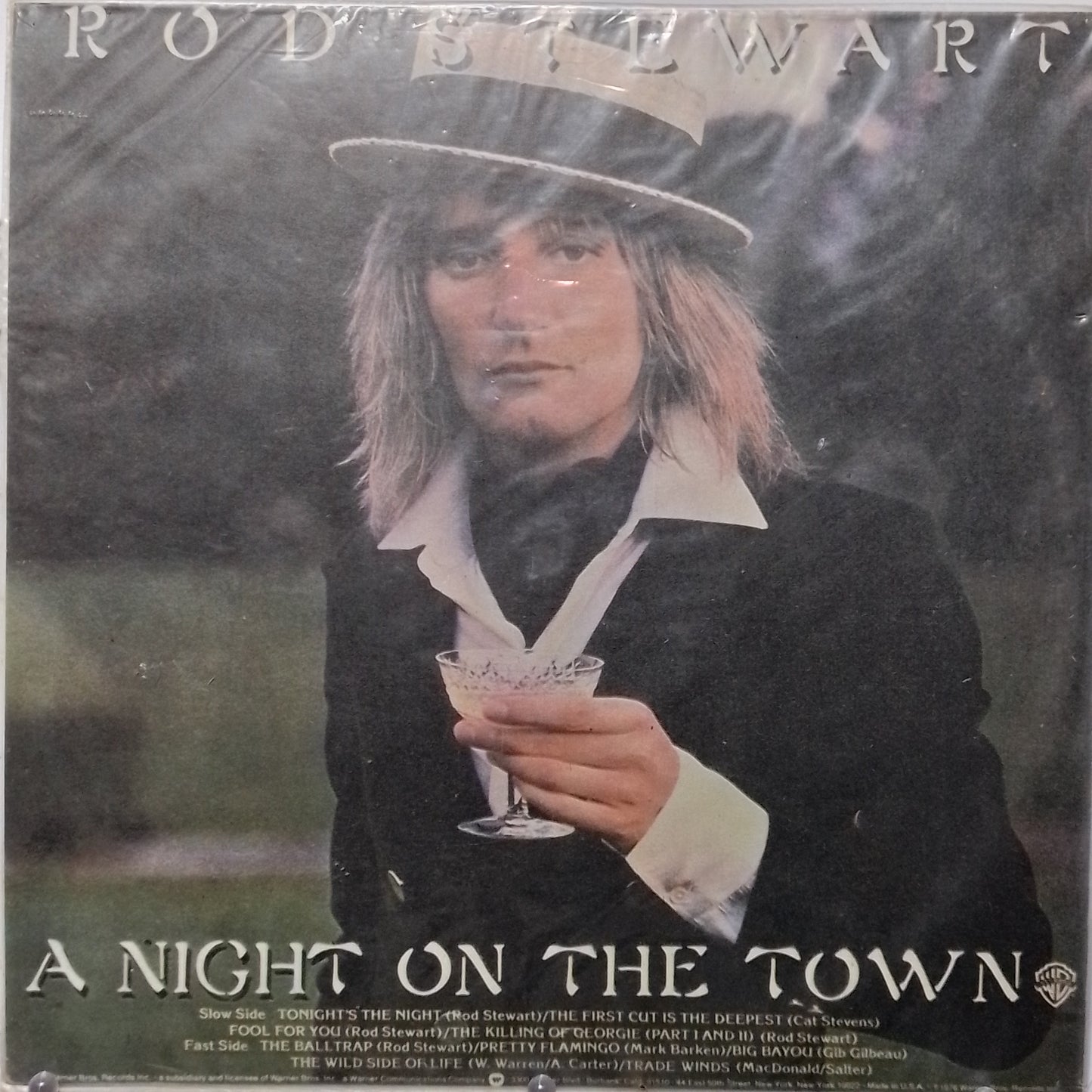 lp Rod Stewart A Night On The Town made colombia 1976 pop rock