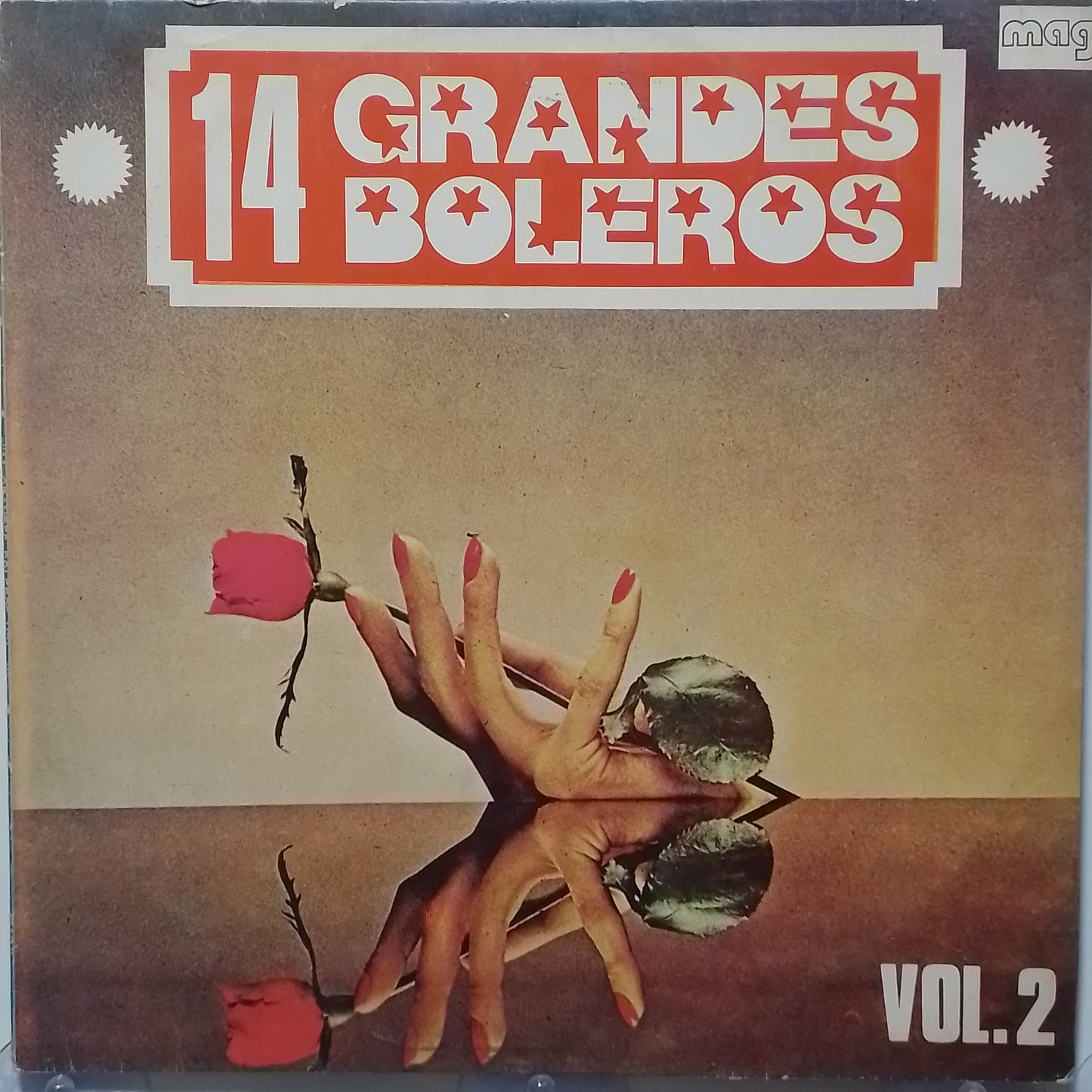 lp 14 grandes boleros vol 2 cholo berrocal lucho barrios panchito made peru 1972 bolero latin