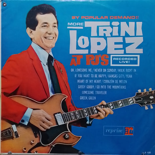 lp Trini Lopez By Popular Demand More Trini Lopez At PJs made peru 1964 rock