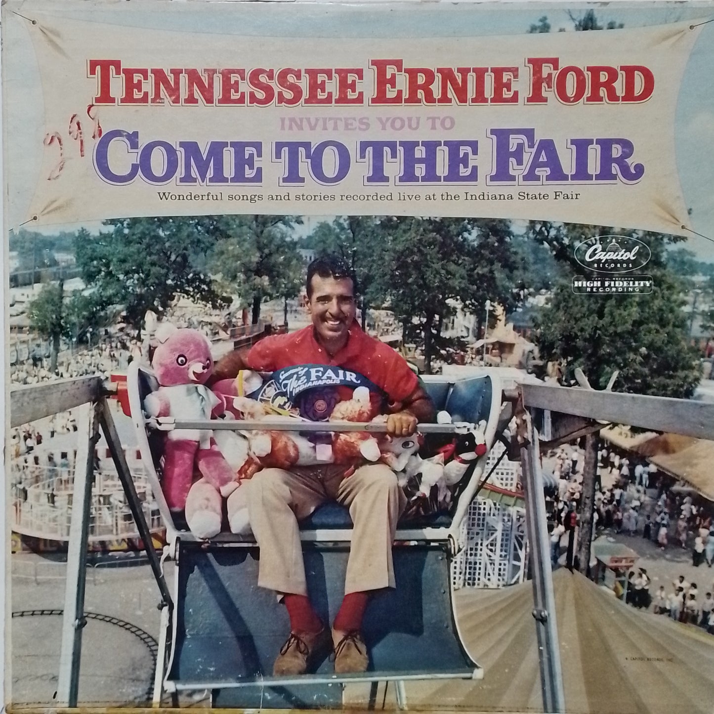 lp Tennessee Ernie Ford Invites You To Come To The Fair made usa 1960 country