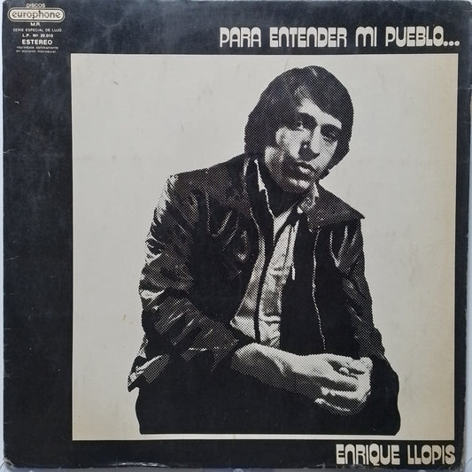 lp enrique llopis para entender a mi peeblo made argentina 1980 folk