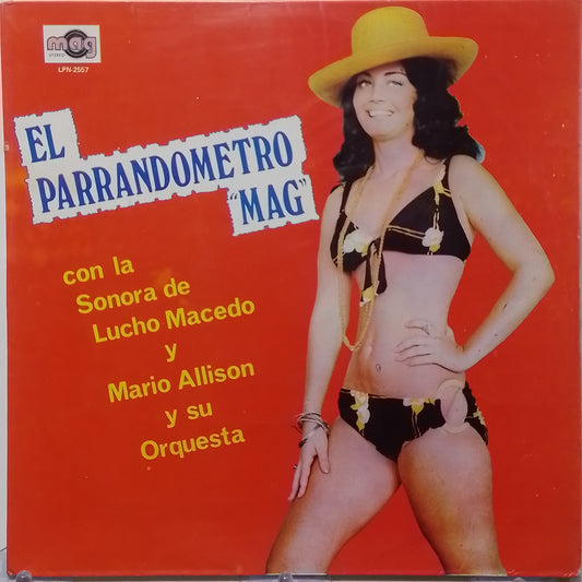 lp La Sonora De Lucho Macedo Mario Allison y Su Orquesta El Parrandometro MAG made peru 1976 tropical latin