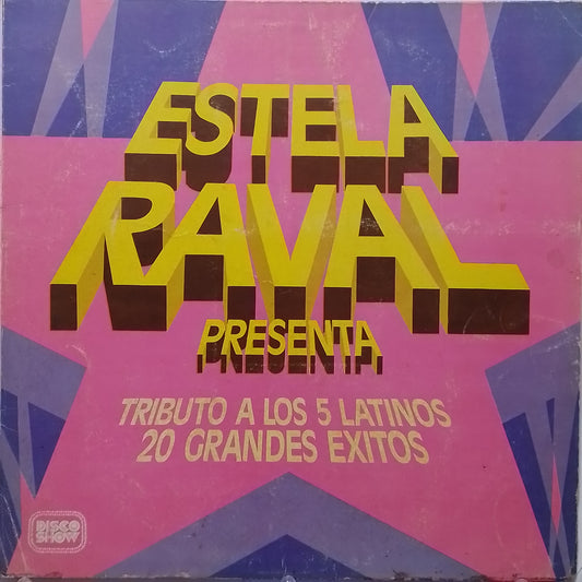 lp Estela Raval Tributo A Los 5 Latinos made peru 1981 latin balada