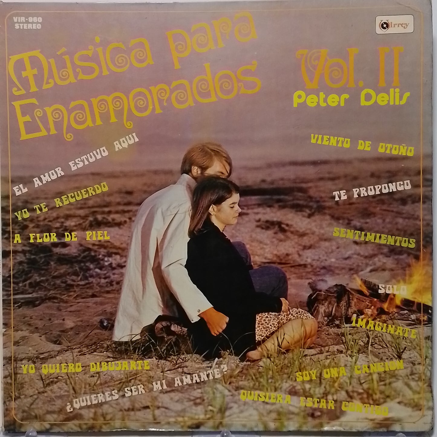 lp Peter Delis Musica Para Enamorados Vol II made peru 1975 instrumental