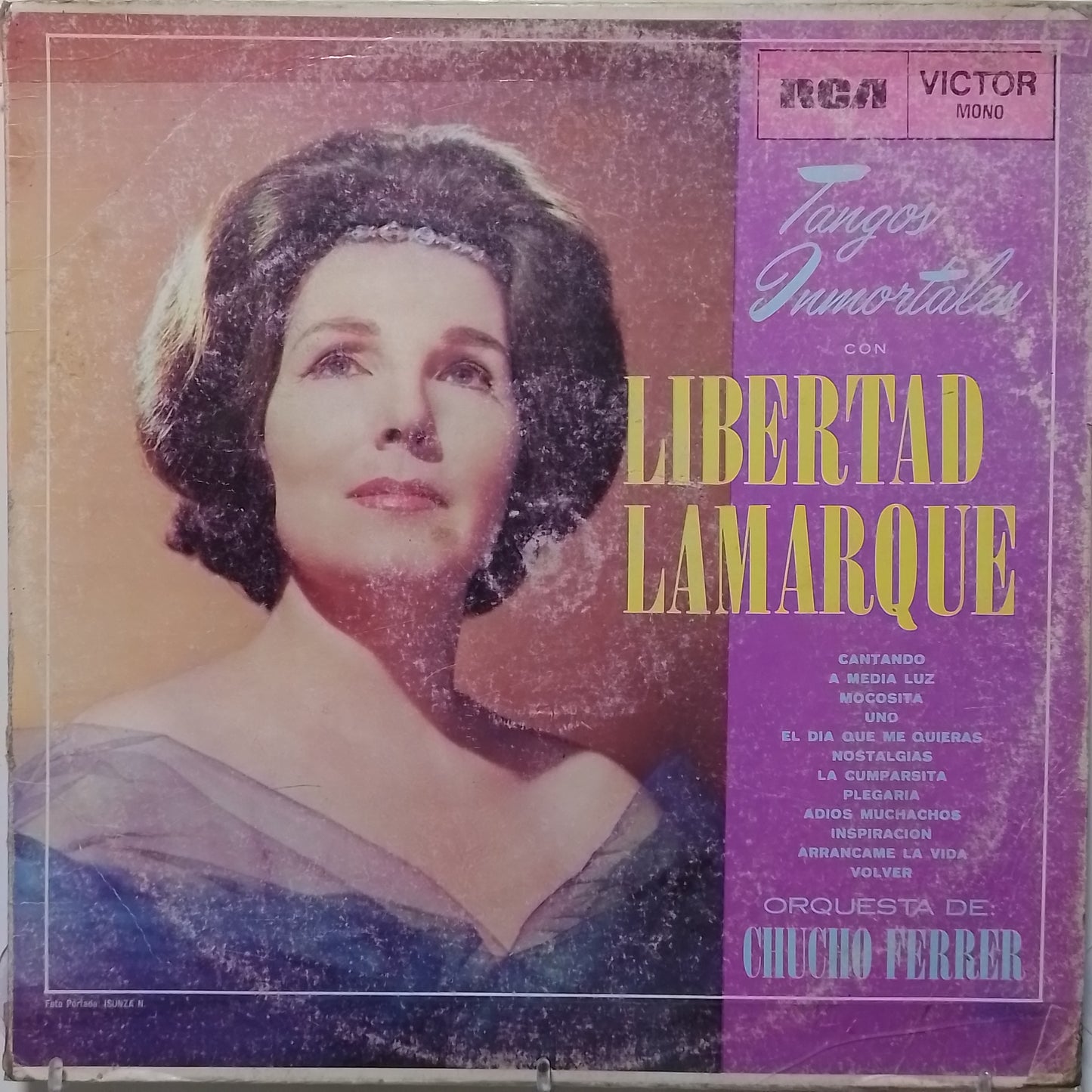 lp Libertad Lamarque Tangos Inmortales made venezuela 1972 folk tango