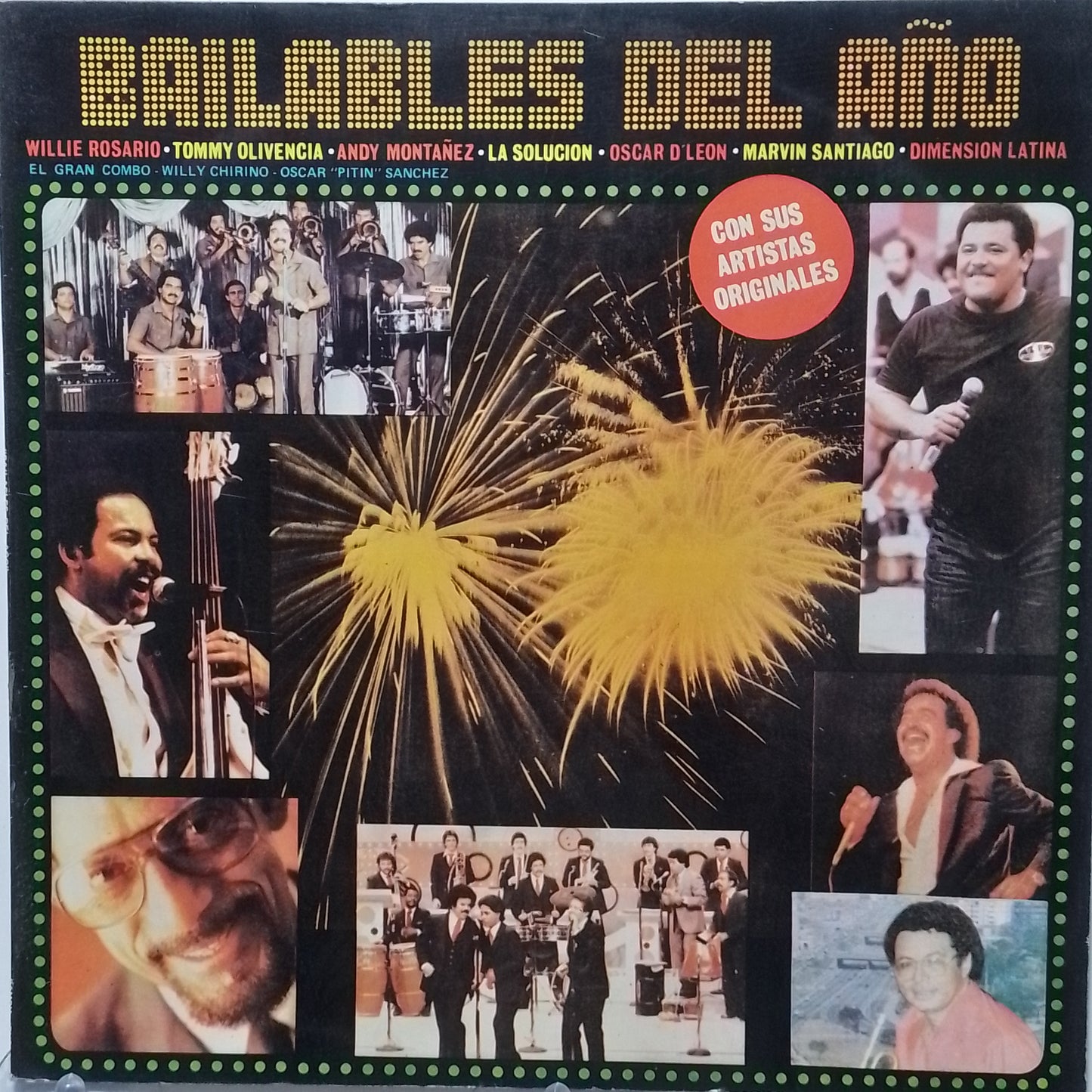 lp Bailables Del Año willie rosario andy montañez la solucion varios made peru 1982 latin salsa