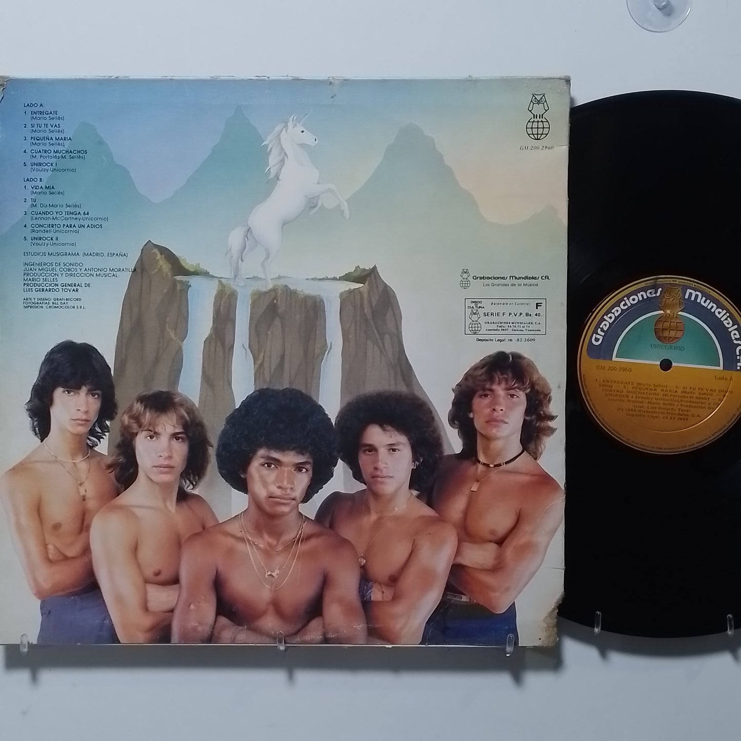 lp Unicornio La Magia De Unicornio made venezuela 1982 latin pop