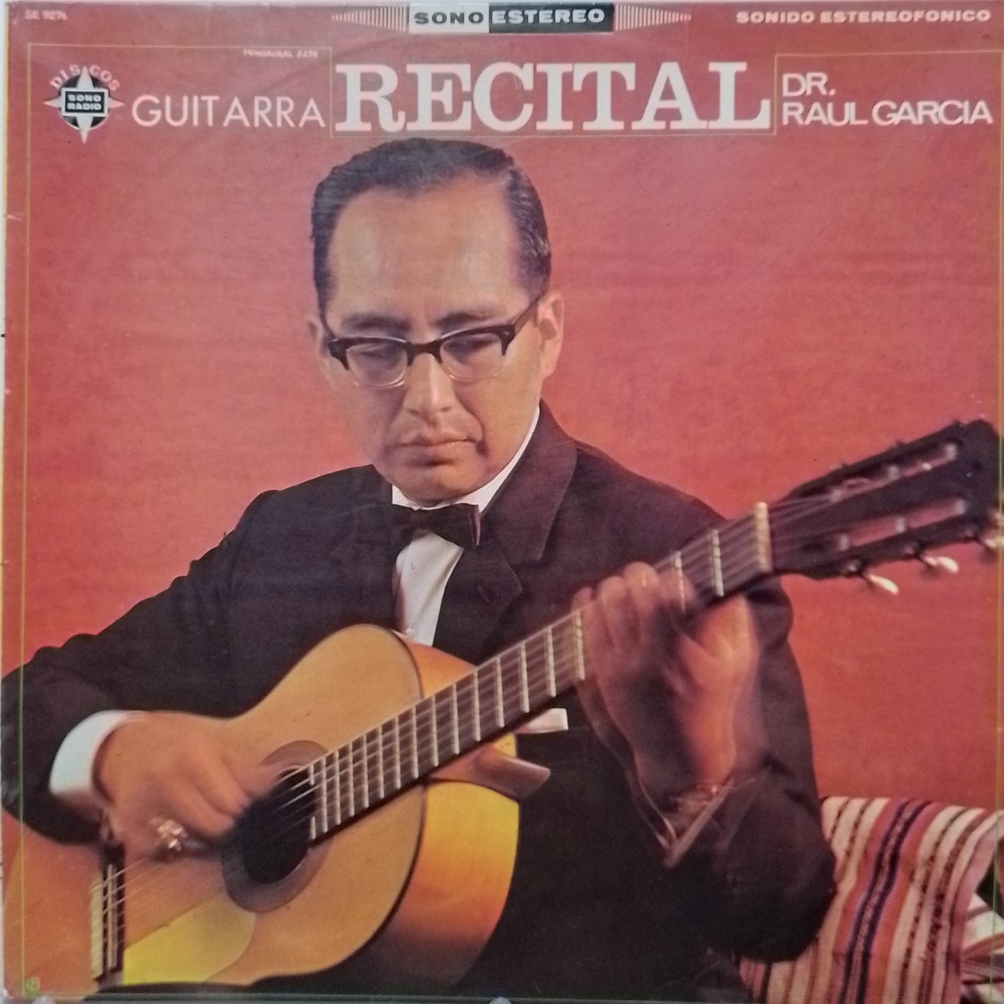 lp Dr Raul Garcia Recital De Guitarra made peru 1970 criollo folk