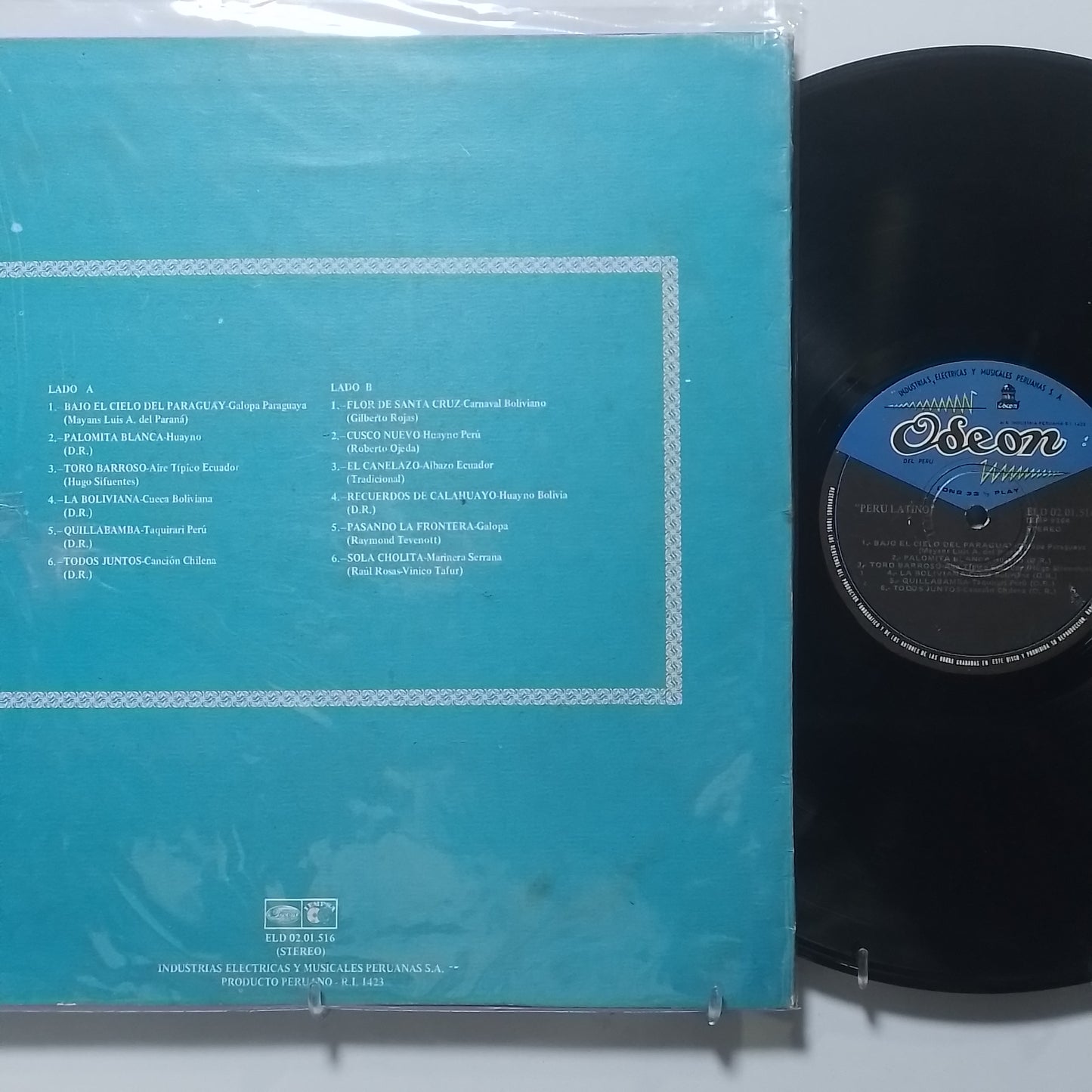 lp Peru Latino Peru Latino made peru 1980 andean folk