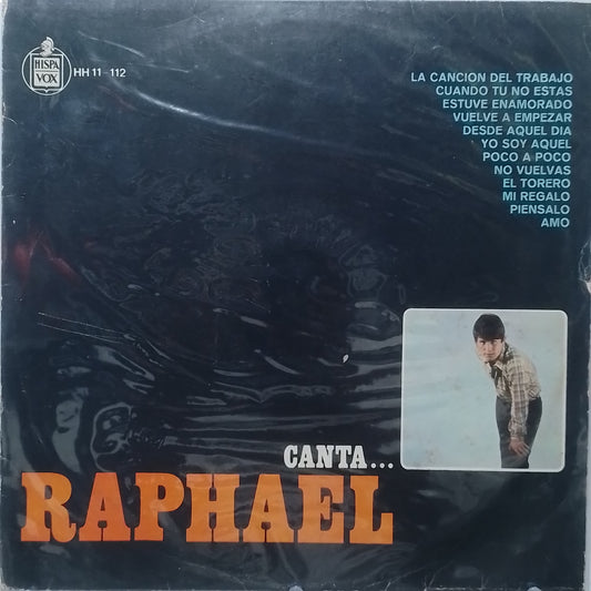 lp raphael canta raphael made peru 1966 balada