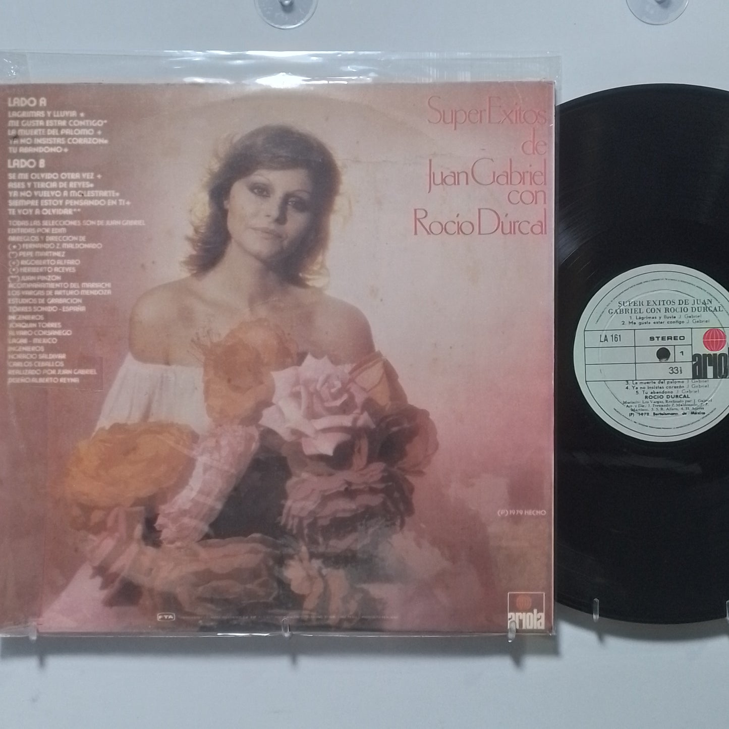 lp Rocio Durcal Super exitos De Juan Gabriel Con Rocio Durcal made peru 1979 español balada