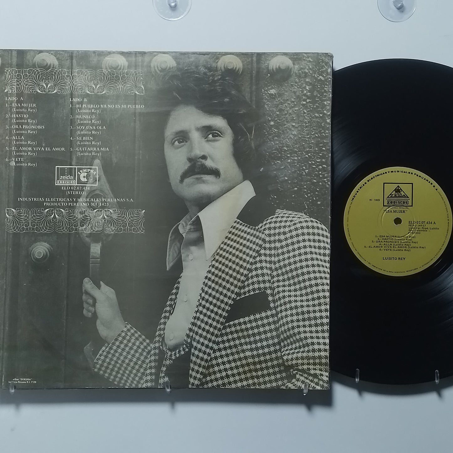 lp luisito rey esa mujer made peru 1975 latin balada