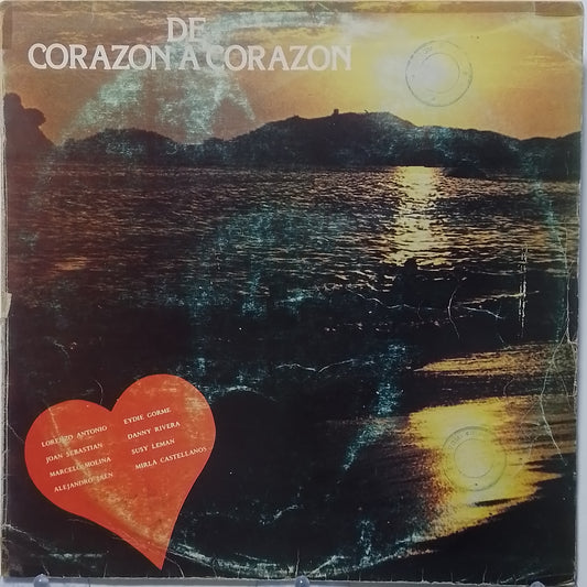 lp de corazon a corazon lorenzo antonio joan sebastian marcelo molina made peru 1988 baladas latin