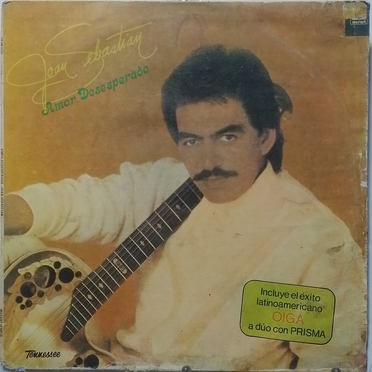 lp Joan Sebastian Amor Desesperado made peru 1987 latin pop balada