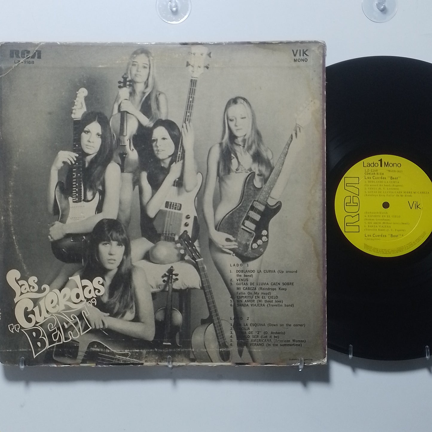 lp Las Cuerdas Beat Las Cuerdas Beat made argentina 1970 latin rock