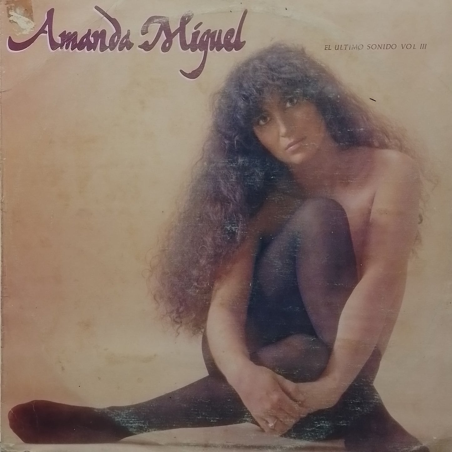 lp Amanda Miguel El Ultimo Sonido Vol III made peru 1984 latin pop