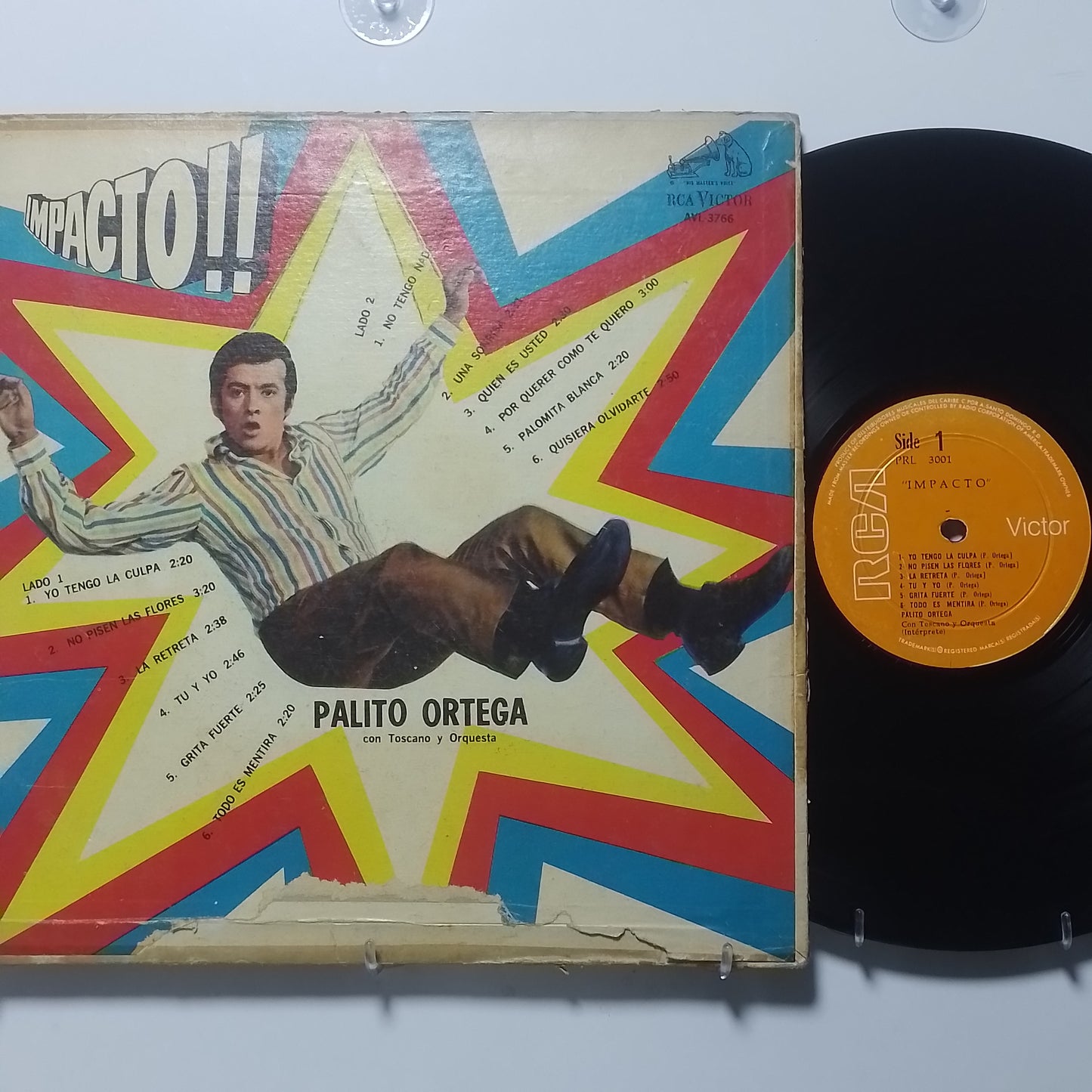 lp Palito Ortega Impacto made usa 1967 latin pop