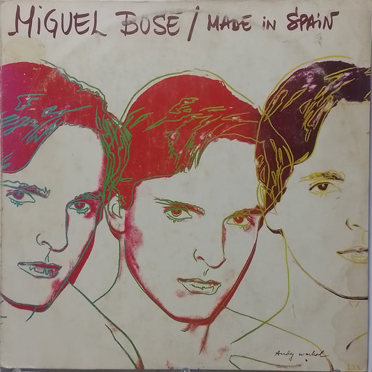 lp Miguel Bose Made In Spain made peru 1983 latin pop