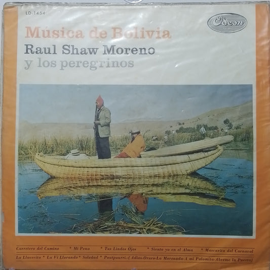 lp raul shaw moreno y los peregrinos musica de bolivia made peru 1960 andean folk