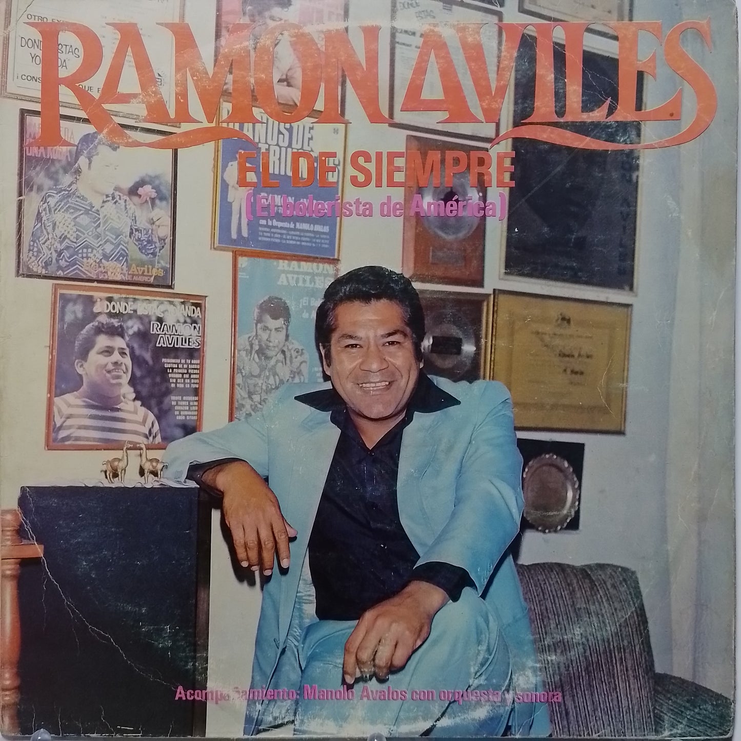 lp Ramon Aviles El De Siempre El Bolerista De America made peru 1987 bolero