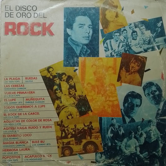 lp El Disco De Oro Del RockLos Hooligans Los Teen Tops Los Teen Tops varios made peru 1987 latin rock