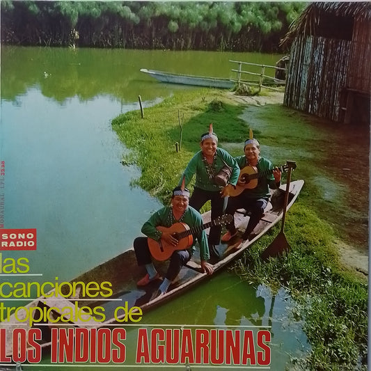 lp Los Indios Aguarunas Las Canciones Tropicales De Los Indios Aguarunas made peru 1968 latin cumbia