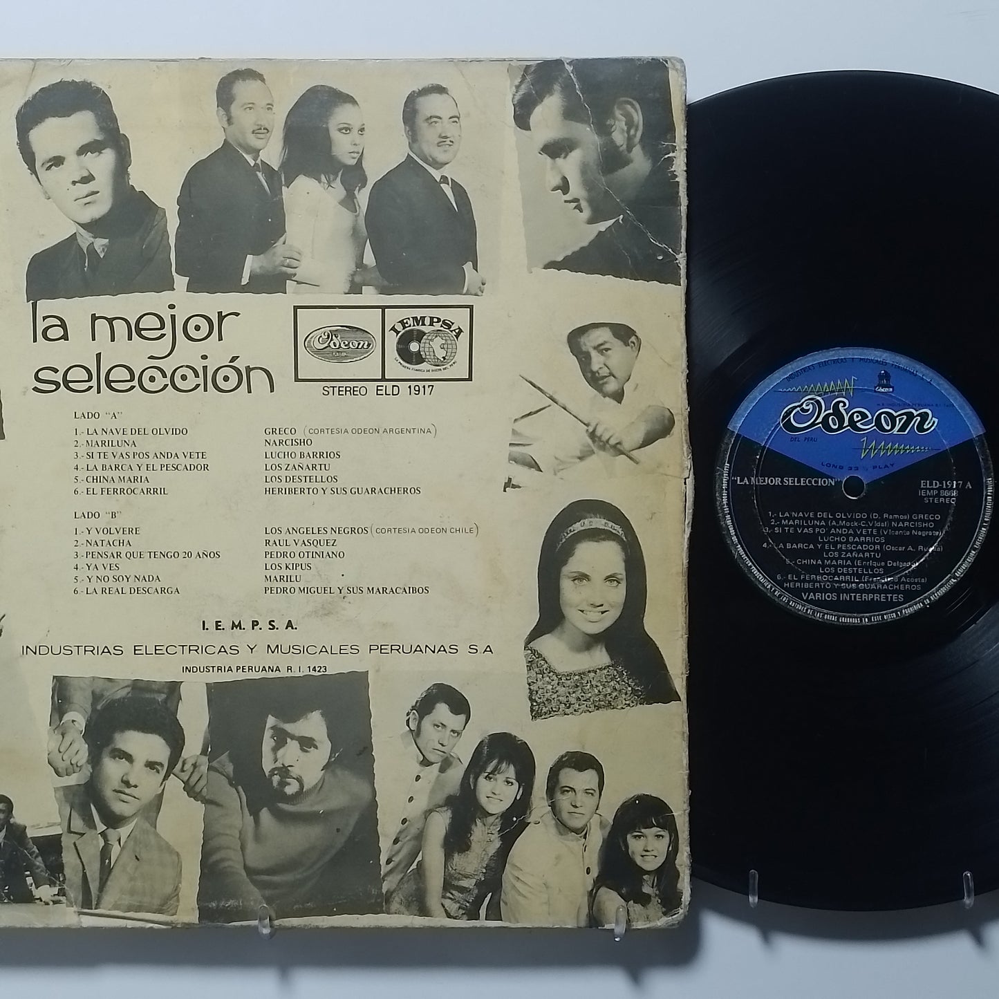 lp La Mejor Seleccion Los Destellos Heriberto Y Sus Guaracheros Pedro Miguel Y Sus Maracaibos varios made peru 1970 latin cumbia