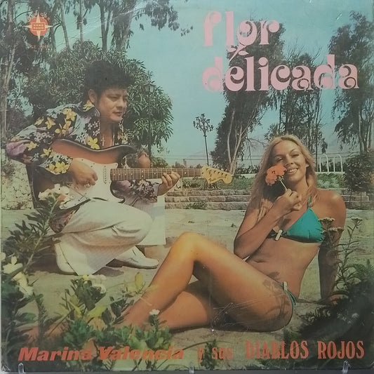 lp Marino Valencia Y Sus Diablos Rojos Flor Delicada made peru 1978 latin cumbia