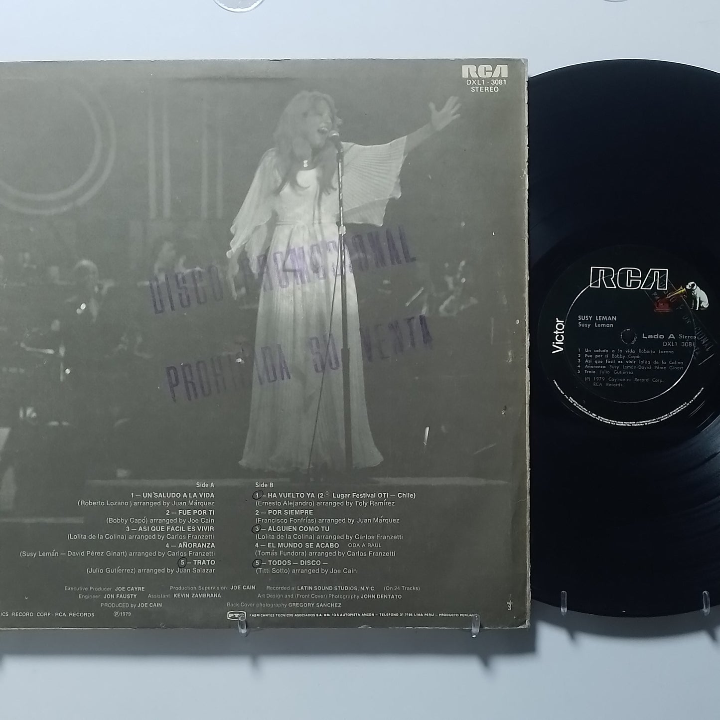 lp Susy Leman Susy Leman made peru 1979 latin balada