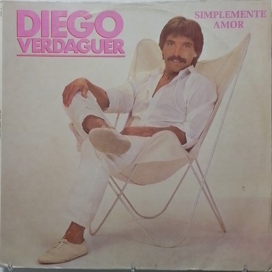 lp Diego Verdaguer Simplemente Amor made peru 1984 latin balada