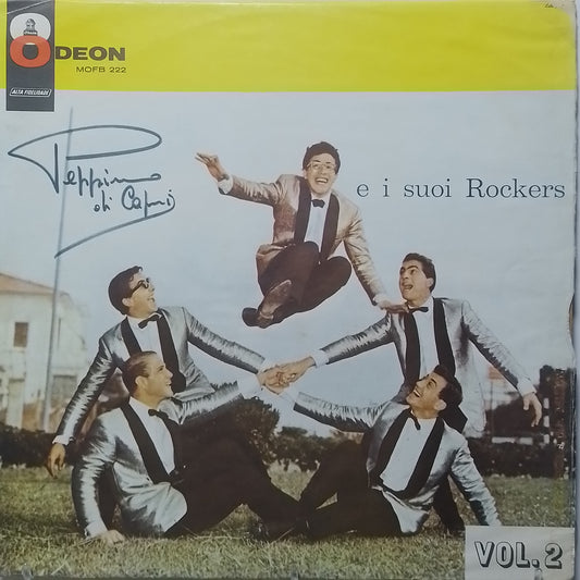 lp Peppino Di Capri E I Suoi Rockers Vol 2 made brasil 1963 italia rock