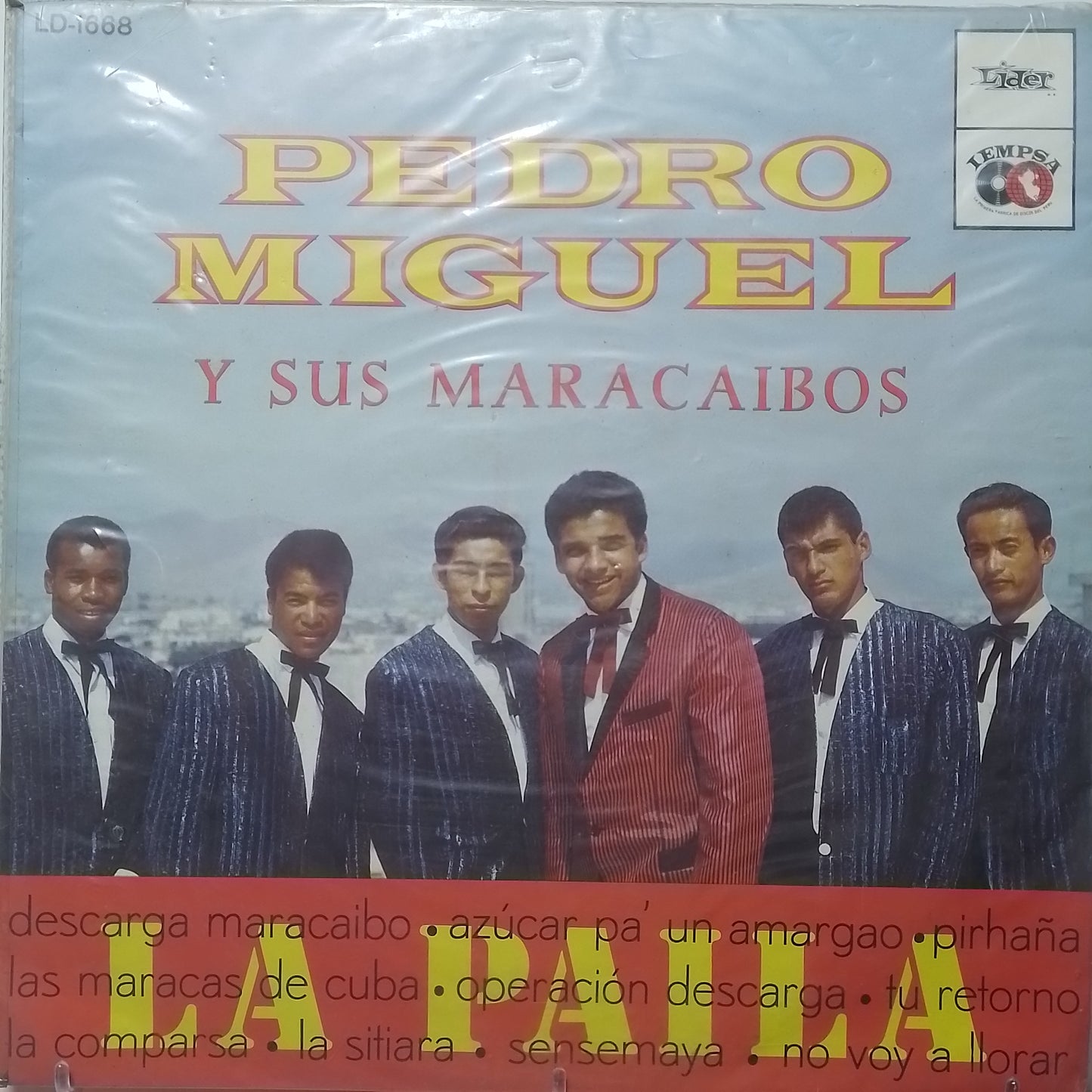 lp Pedro Miguel Y Sus Maracaibos La Paila made peru 1968 latin cumbia