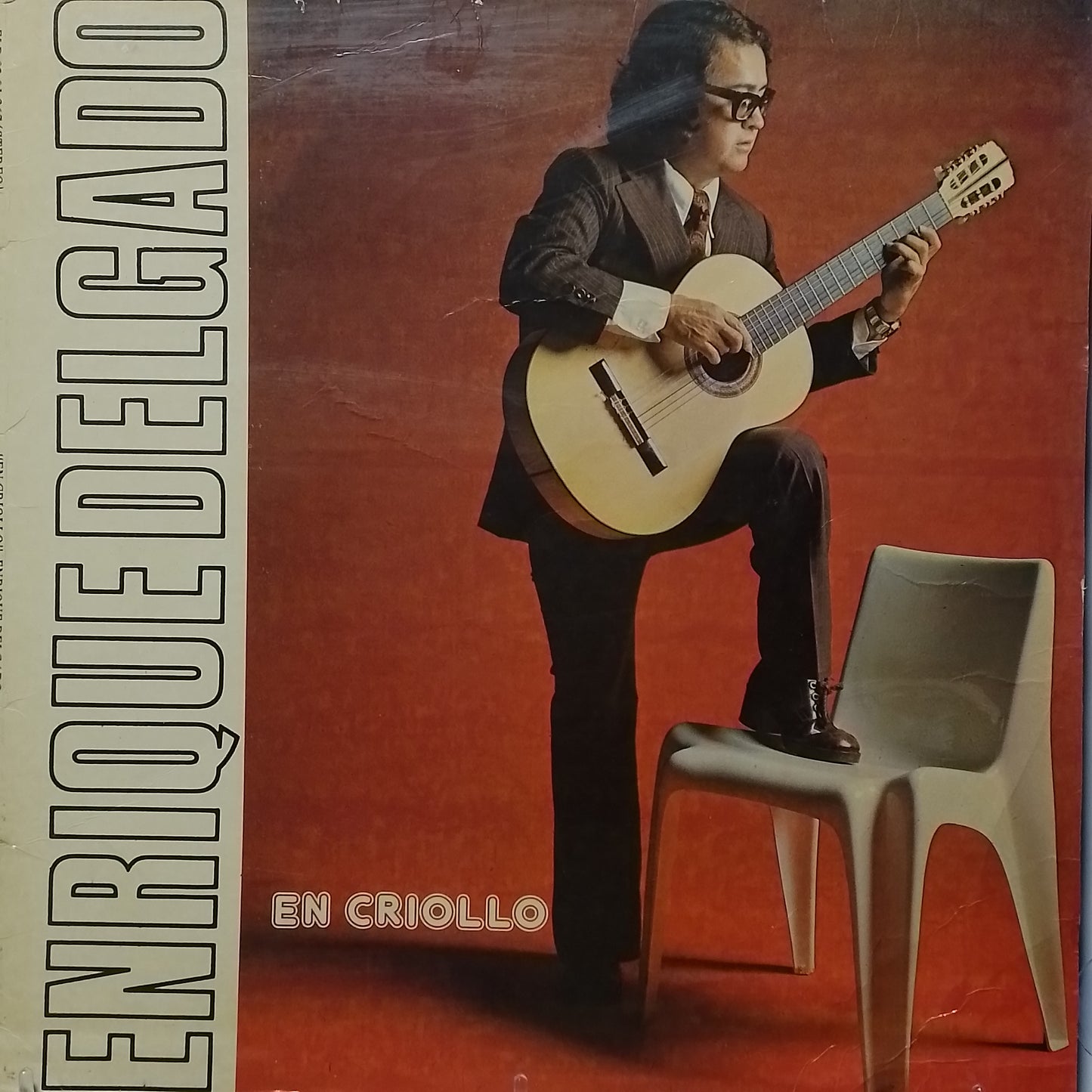 lp Enrique Delgado En Criollo made peru 1975 criollo folk