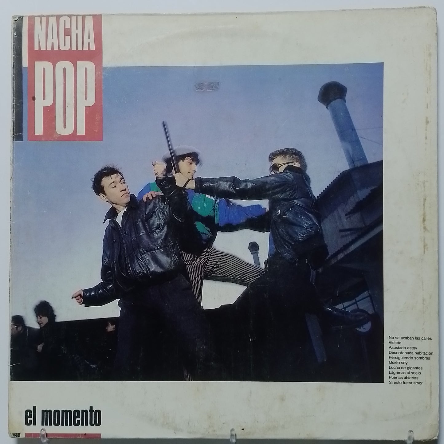 lp Nacha Pop El Momento made peru 1987 español rock