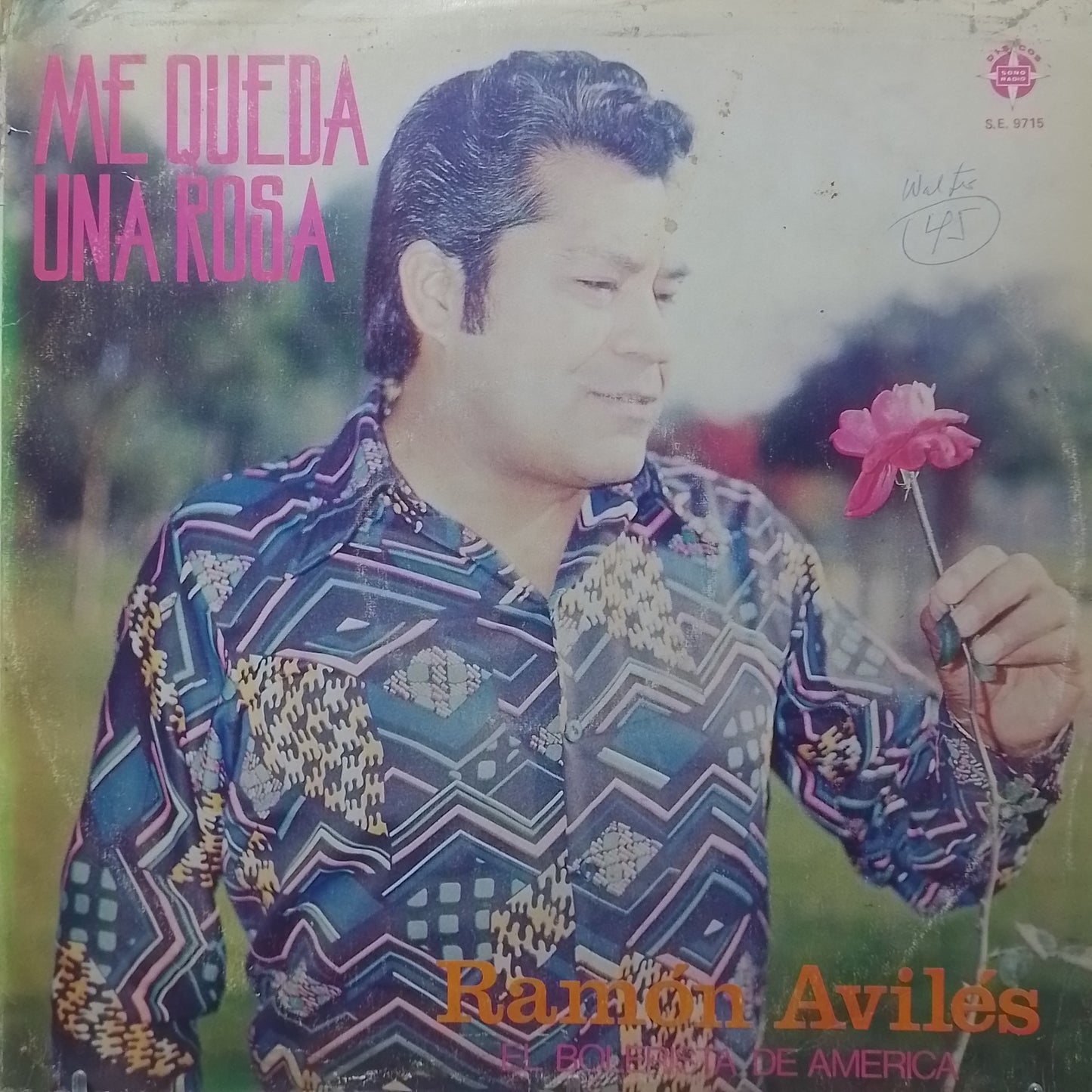 lp ramon aviles me queda una rosa made peru 1981 bolero latin