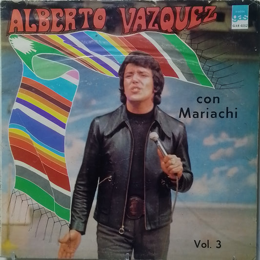 lp Alberto Vazquez Con Mariachi Vol 3 made peru 1965 latin mariachi