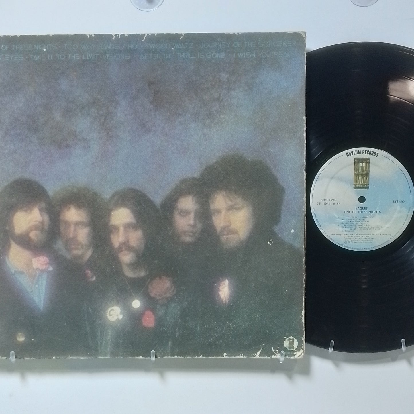 lp Eagles One Of These Nights made usa 1975 con insert rock