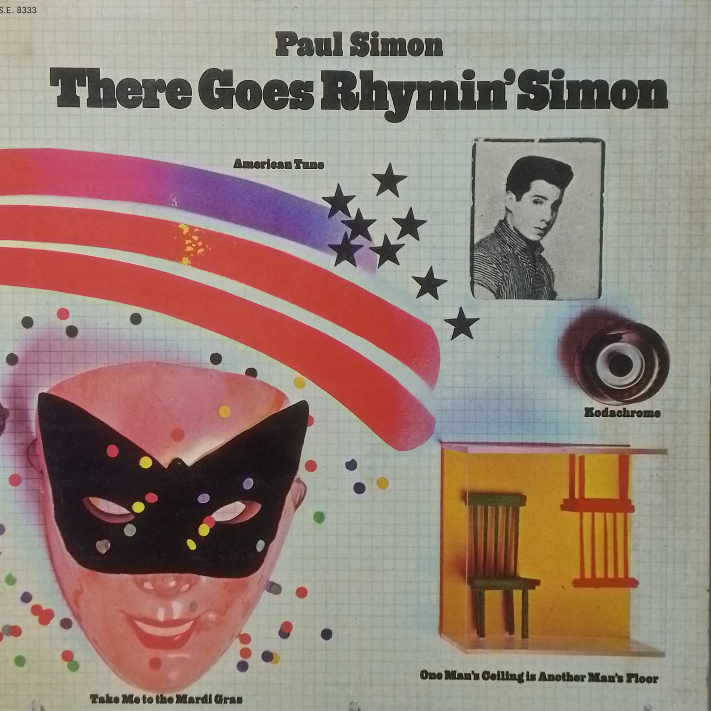 lp Paul Simon There Goes Rhymin Simon made peru 1973 gatefold rock