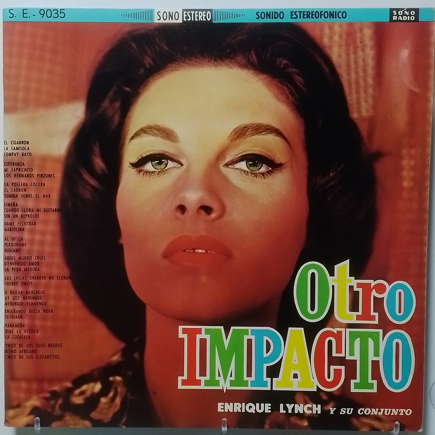 lp Enrique Lynch Y Su Conjunto Otro Impacto made peru 1963 jazz latin cumbia