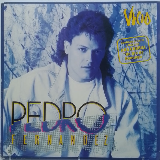 lp Pedro Fernandez Vicio made peru 1989 latin pop